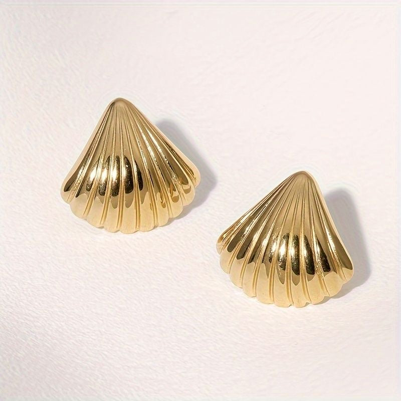 Aretes Brillo de concha