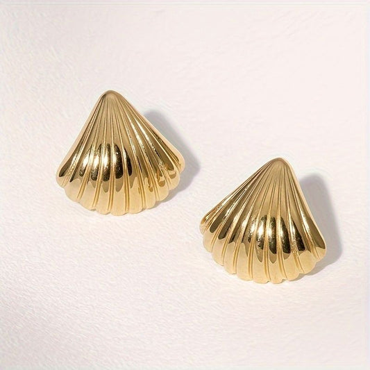 Aretes Brillo de concha